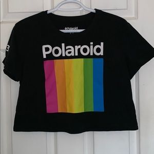Polaroid Crop Top
